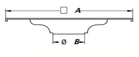 Croquis - SS DRAIN FLOOR WITH SIPHON 10x10cm