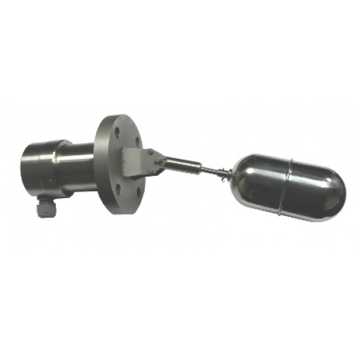 MAGNETIC LEVEL SWITCH WITH HORIZONTAL FLOATING